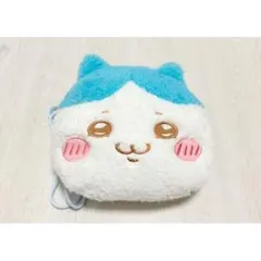 ちいかわ　ハチワレ　ふわふわフェイスポシェット　ぬいぐるみポシェット