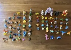 希少】ポケモン モンコレ 指人形 幻 伝説 メガシンカ 77個セット