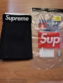 Supreme ブラック ボクサーパンンツ ばら売り　Lサイズ一枚のサムネイル