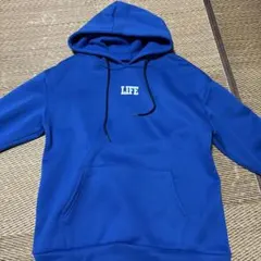 ストリート 青 パーカー