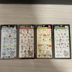ち*ぴ様 大特価【新品】PEANUTS BONBON DROP シール4枚セット
