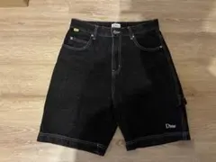Dime ブラックデニム ショートパンツ　S