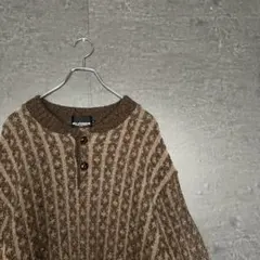 Mr.JUNKO ニット くるみボタン 古着のサムネイル