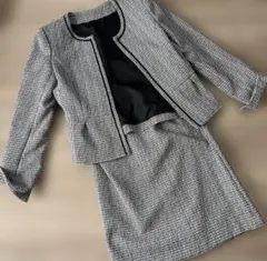 9AR フォーマル　卒業式　入学式　ジャケットスカート　スーツ　ツイード　韓国