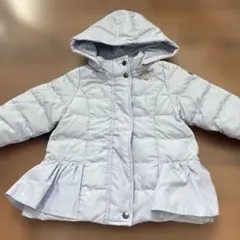 新品　プティマイン　フリルロングダウン　サイズ90