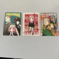 スパイファミリー　ナツコミ特製ダブルステッカー