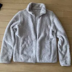 UNIQLO フリースジャケット Mサイズライトベージュ