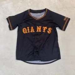 読売ジャイアンツユニフォーム黒GIANTS野球応援半袖L相当美品