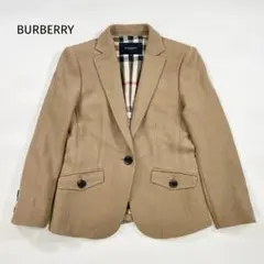 BURBERRY LONDON 裏チェック ウール ジャケット ベージュ 38
