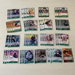 ワンピースカード　受け継がれる意志　緑デッキR以下ほぼ4コン　Lルフィ