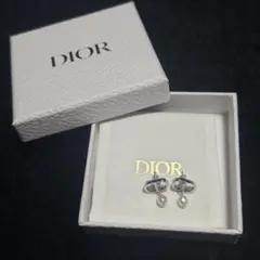 新品未使用】Dior ピアス CDロゴ パール シルバー - メルカリ