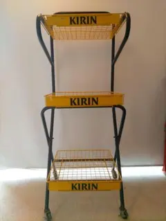 KIRIN キリンビール レトロ スチールラック