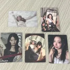 LE SSERAFIM ルセラフィム　サクラ　宮脇咲良　トレカ　セット