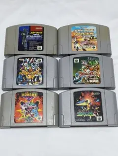 ニンテンドー64 ソフト6本セットまとめ売り　動作確認済み