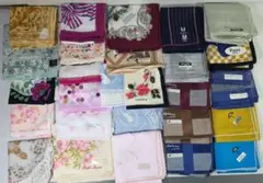 メンズハンカチ　レディース　ハンカチセット まとめ売り