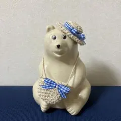 しろくま貯金箱 麦わら帽子 レモンポシェット 2点セット - メルカリ