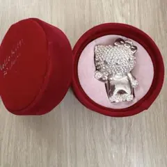 サンリオ キティ ラインストーン フィギュア