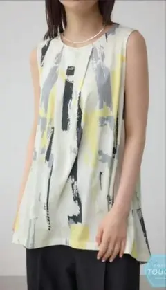 AZUL by MOUSSY ノースリーブチュニック F
