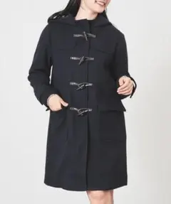 COLZA ハニーズ　ロングダッフルコート　ダッフルコート　Mサイズ ブラック