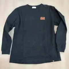ロングTシャツ　ブラック　シンプル