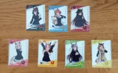 新品未開封　ウマ娘 クリアカード セブンイレブン限定 全7種類セット