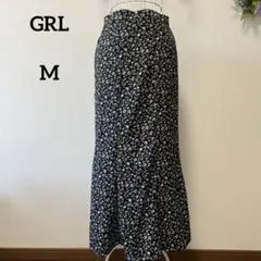 【GRL】 小花柄マーメイドスカート