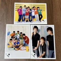 増田貴久 加藤シゲアキ 薮宏太 八乙女光　ジュニア時代公式写真 3枚