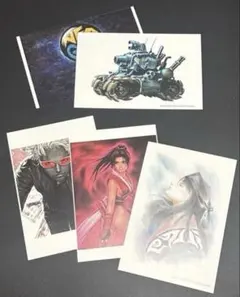 NEOGEO 35周年記念展 来場予約特典 ポストカード全種類コンプリートセットのサムネイル