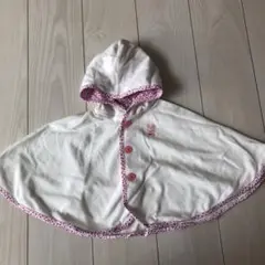 MIXI HOUSE フード付きベビーポンチョ