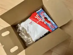 supreme spiderman 白 L