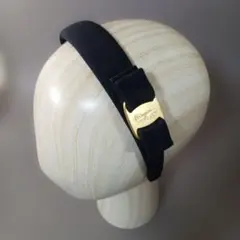171/Ferragamo フェラガモ カチューシャ ブラック ヴァラリボンのサムネイル