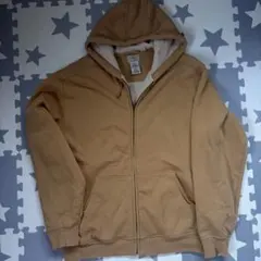 【00s】L.L.Bean 裏ボア ジップパーカー キャメル Y2K 旧タグ L
