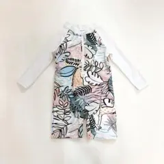 80 水着 おしゃれ ボディースーツ オールインワン ラッシュガード