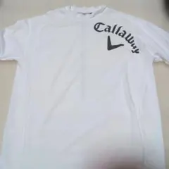 【セール】Callaway 半袖モックネックシャツ ホワイト LL相葉くんモデルのサムネイル