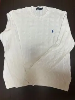 POLO RALPH LAUREN ケーブルニットセーター XL