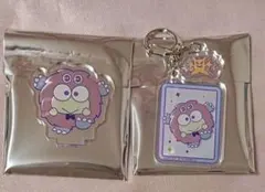 遊戯王 サンリオ けろっぴ クリボー アクリルぷちスタンド アクリルキーホルダー