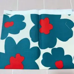 北欧風 花柄 グリーン系 A-3