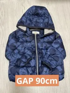 (baby GAP)ミッキーマウス柄ネイビーアウター 90cm