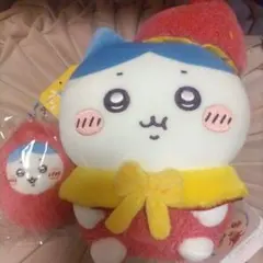 ちいかわ　もぐもぐ本舗　ハチワレ　ぬいぐるみ　マスコット