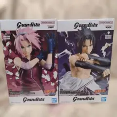 NARUTO疾風伝 Grandista 春野サクラ うちはサスケ セット