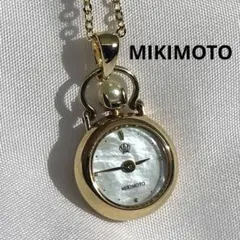11 MIKIMOTO ペンダントウォッチ マザーオブパール 稼働品 vectorpremium_165-502508200143