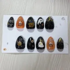 【現品】ハロウィン ネイルチップ 10個