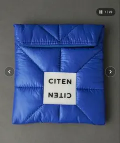 CITEN　パデッド ポーチ M　ロイヤルブルーのサムネイル
