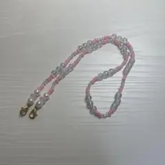メガネチェーン ハンドメイド タティングレース編み ラベンダー - メルカリ
