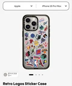 CASETiFY iPhone 15 Pro Max ケース NBAのサムネイル