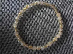 開店特価です 天然石 ルチルクォーツ ブレスレット5㎜サイズ15㎝