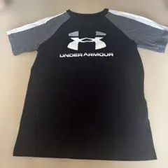 UNDER ARMOUR HEATGEAR Tシャツ YXL 黒/グレー