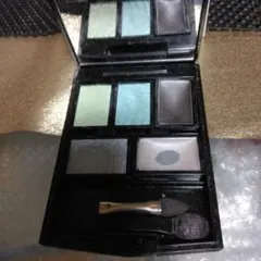 資生堂マキアージュMAQUillAGEアイシャドウパレット 4色 緑系 グレー系