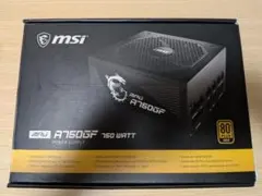 MSI MAG A750GF ATX電源ユニット 750Wのサムネイル