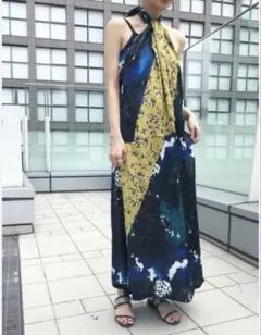 MAISON SPECIAL【F】メゾンスペシャル 総柄ワンピース 日本製